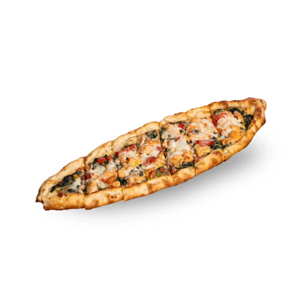 پیده مرغ و اسفناج | Tavuklu ve ıspanak pide